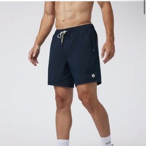 Vuori Indigo Kore Shorts Lined 7.5 Size XXL